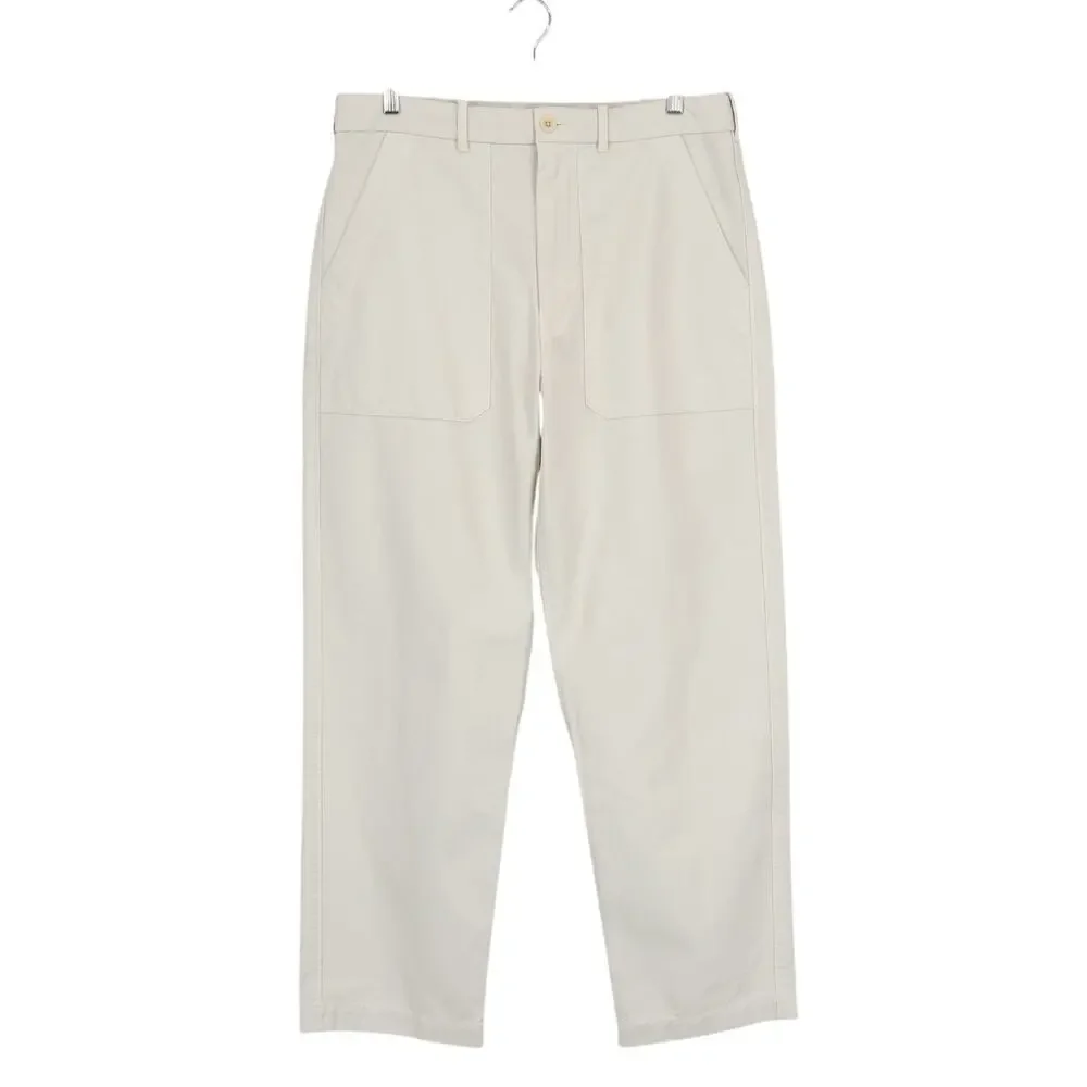 Madewell Men's Fatigue Pant Reverse Sateen Stone Size 33 NWT
